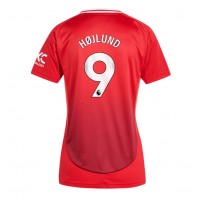 Manchester United Rasmus Hojlund #9 Fußballbekleidung Heimtrikot Damen 2024-25 Kurzarm